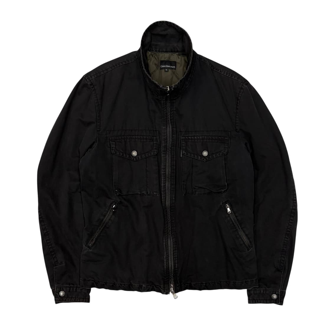 Clavin Klein jeans 빈티지 워크 데님 자켓 XL 상품이미지1