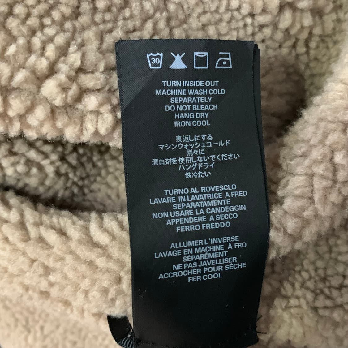 피오갓 코듀로이 양털 자켓 상품이미지6