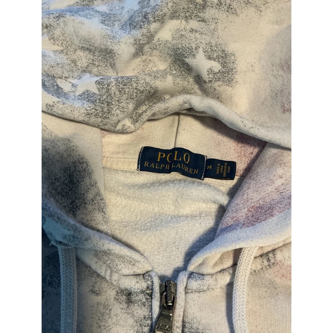 폴로 랄프로렌 데님 앤 서플라이라인 성조기 풀집 후드티 상품이미지4