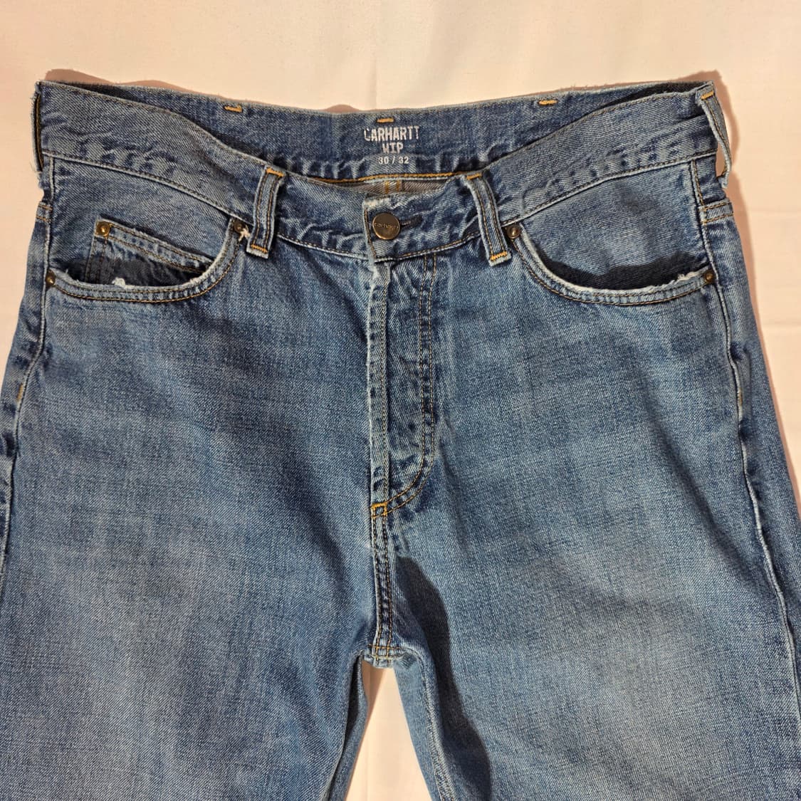 [30/32]칼하트WIP MARLOW 말로우 데님팬츠 상품이미지2