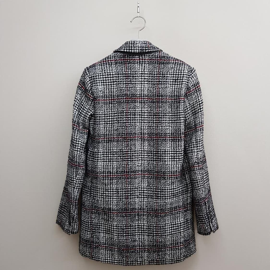이자벨마랑 에뚜왈 버진울 트위드 체크 자켓 36사이즈 상품이미지6