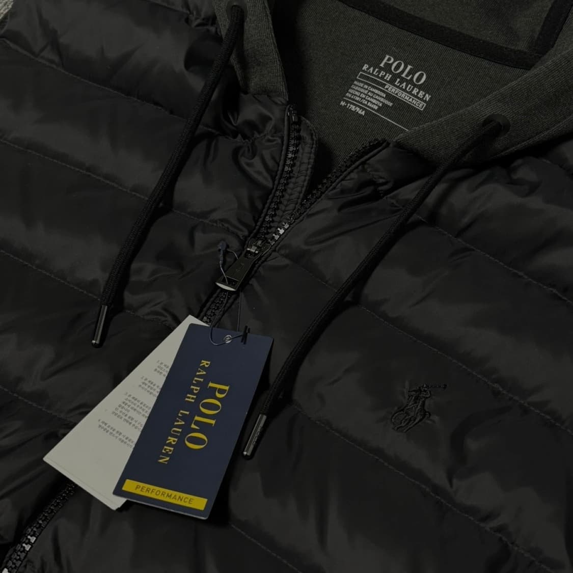 새상품) 폴로 다운 후드 조끼 패딩 상품이미지2