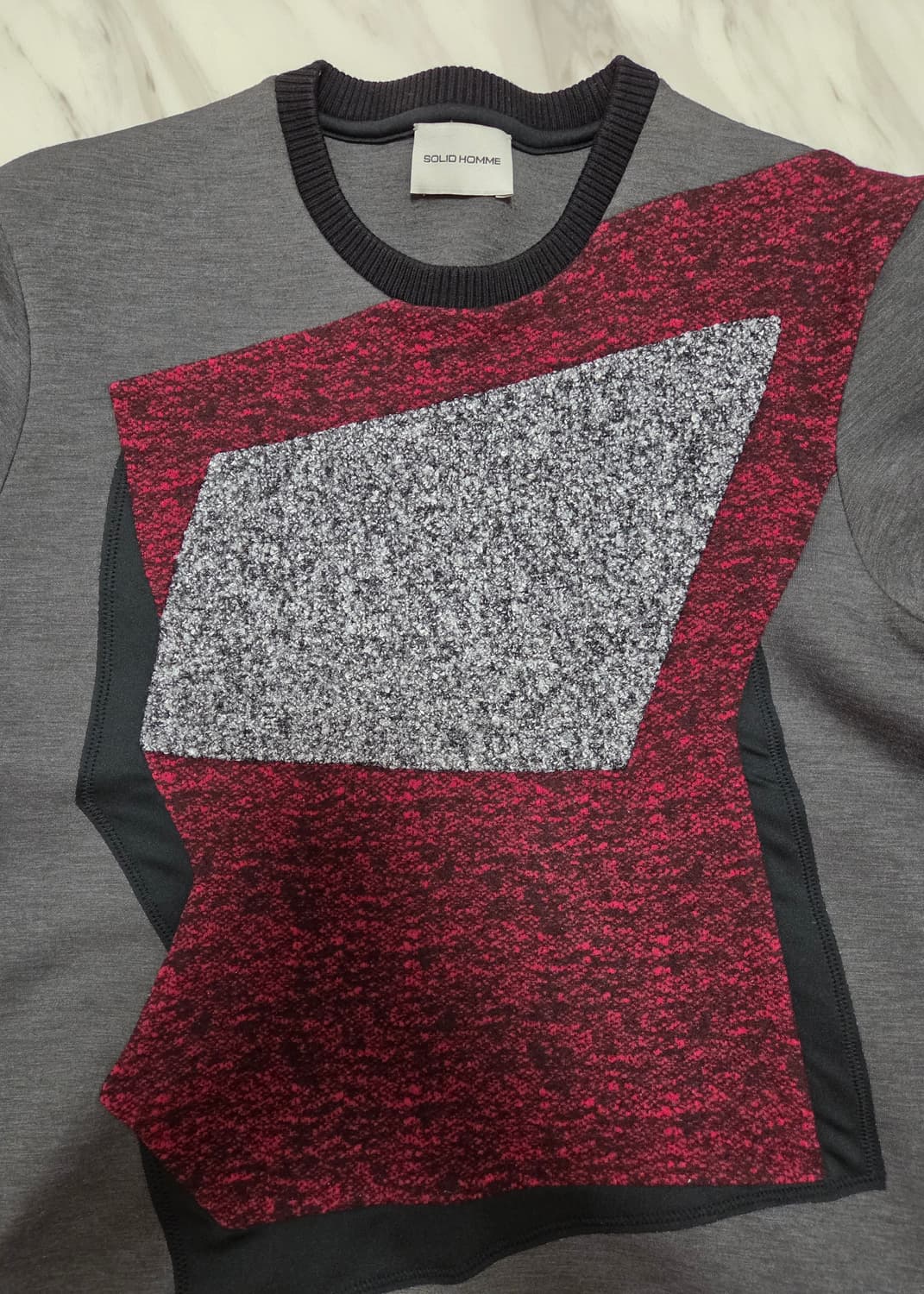 솔리드옴므 레이온 맨투맨  상품이미지4