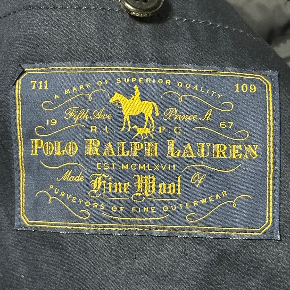 XXL 폴로랄프로렌 블랙와치 퀄팅 자켓  상품이미지5