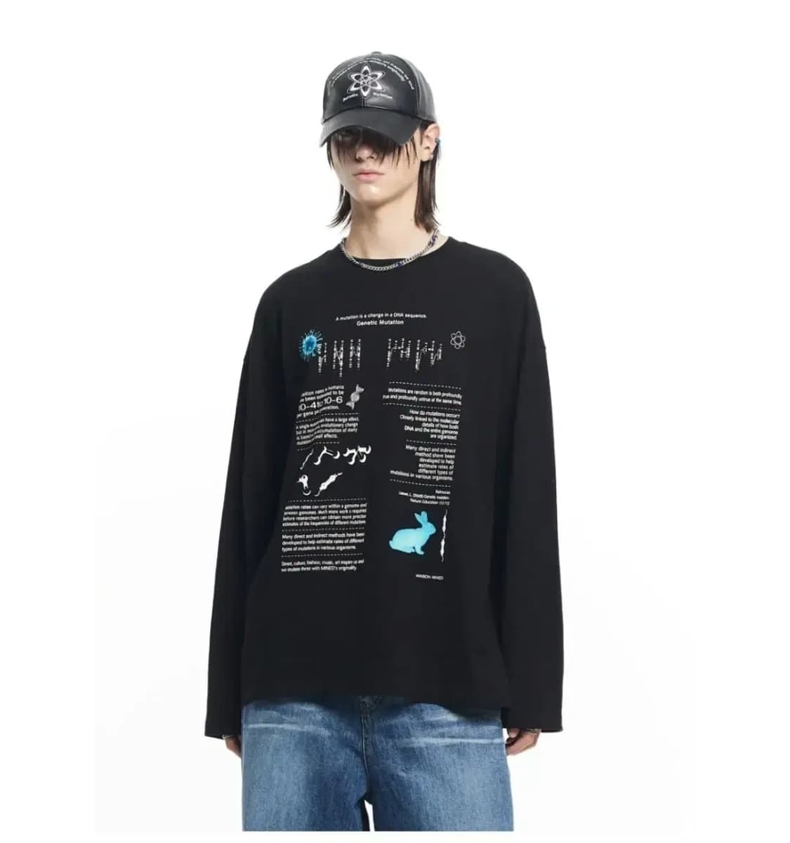 메종미네드 MUTATION 레더 볼캡 상품이미지2