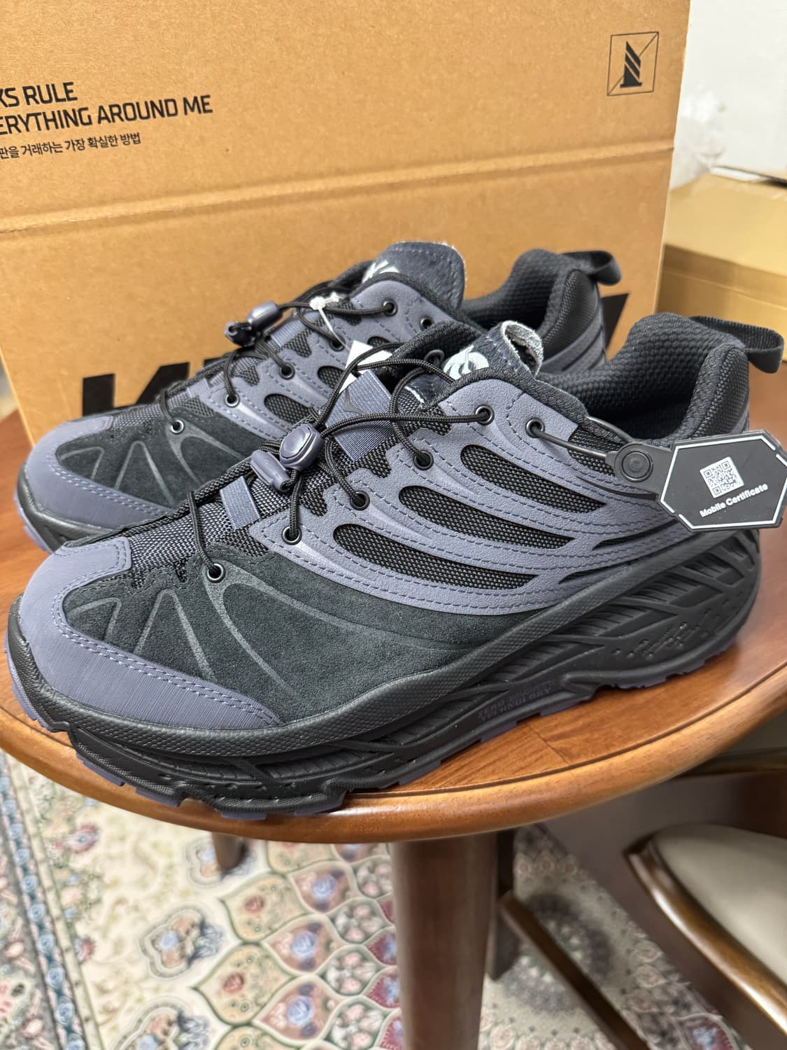 호카 스틴슨 Evo OG TP 블랙 290 새상품 상품이미지3