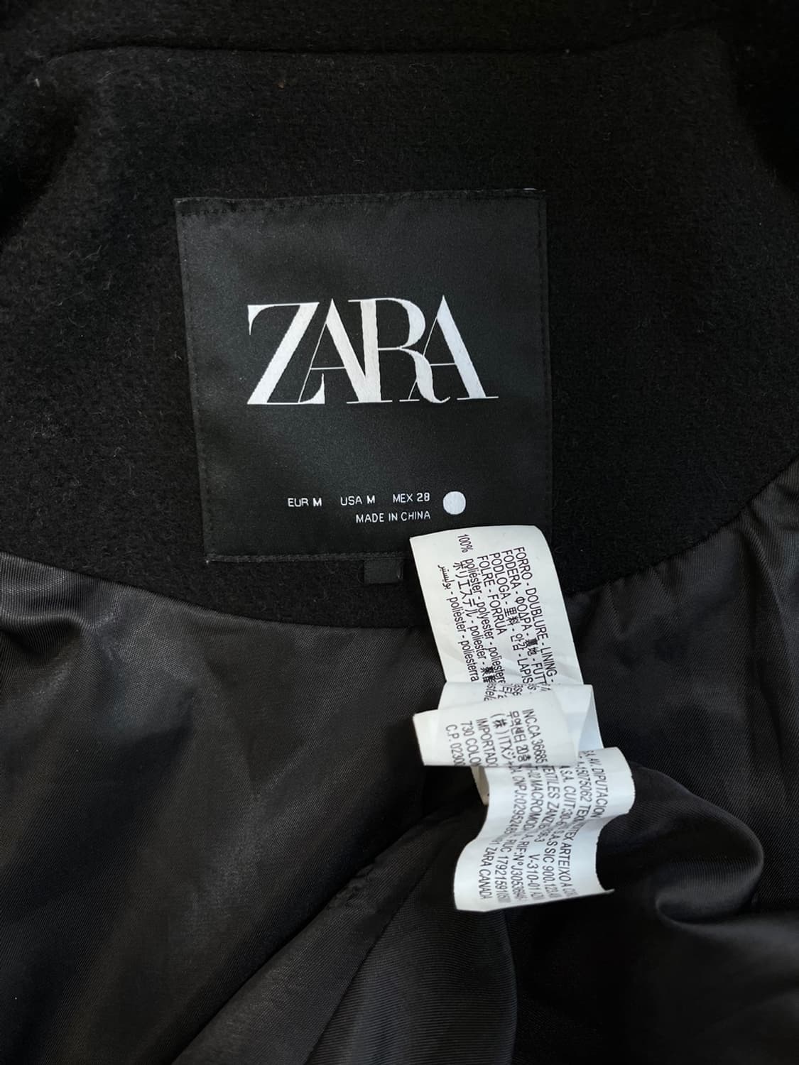 자라 울 블루종 자켓/#2605 상품이미지5