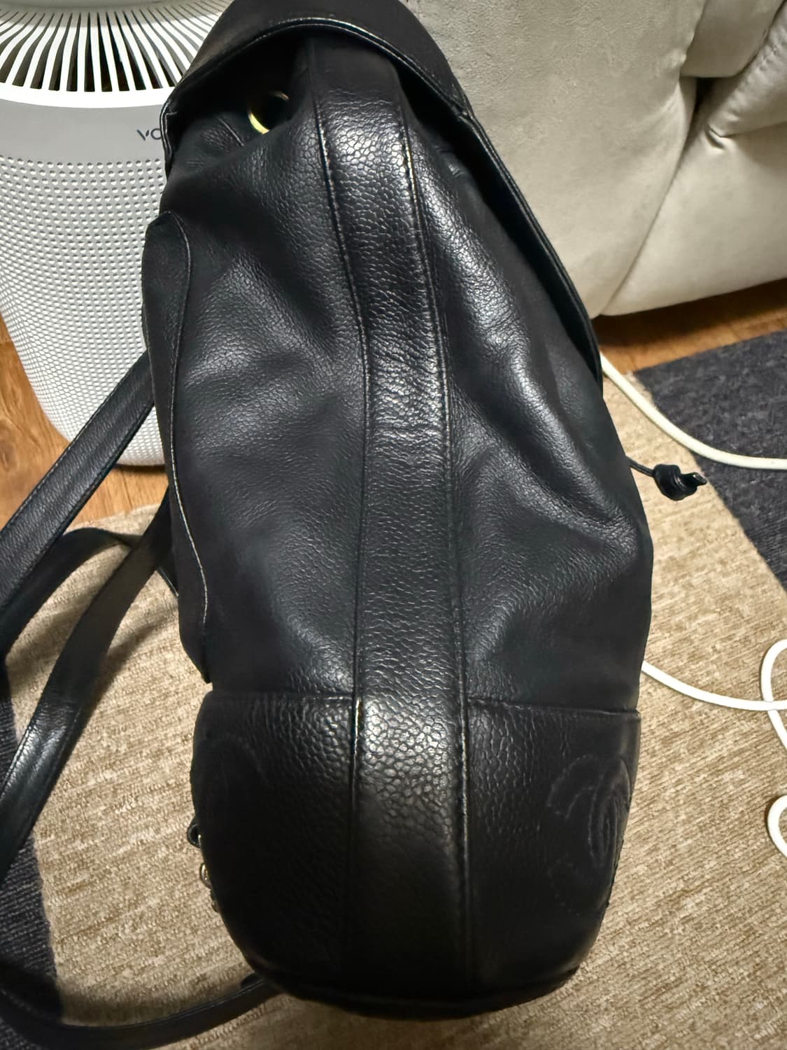 샤넬 캐비어 cc로고 백팩 상품이미지3