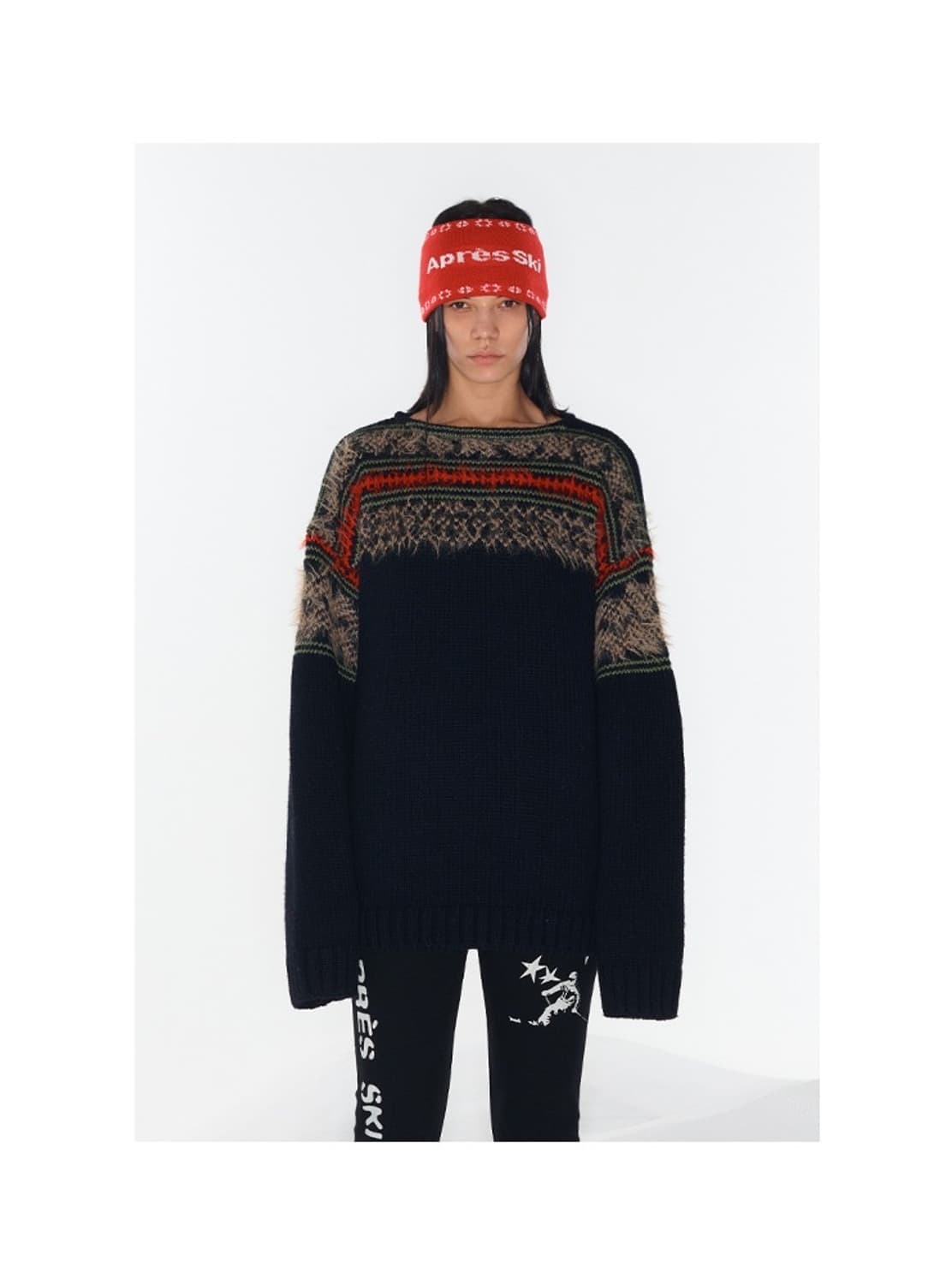 Open yy 페어에일 니트 스웨터 상품이미지1