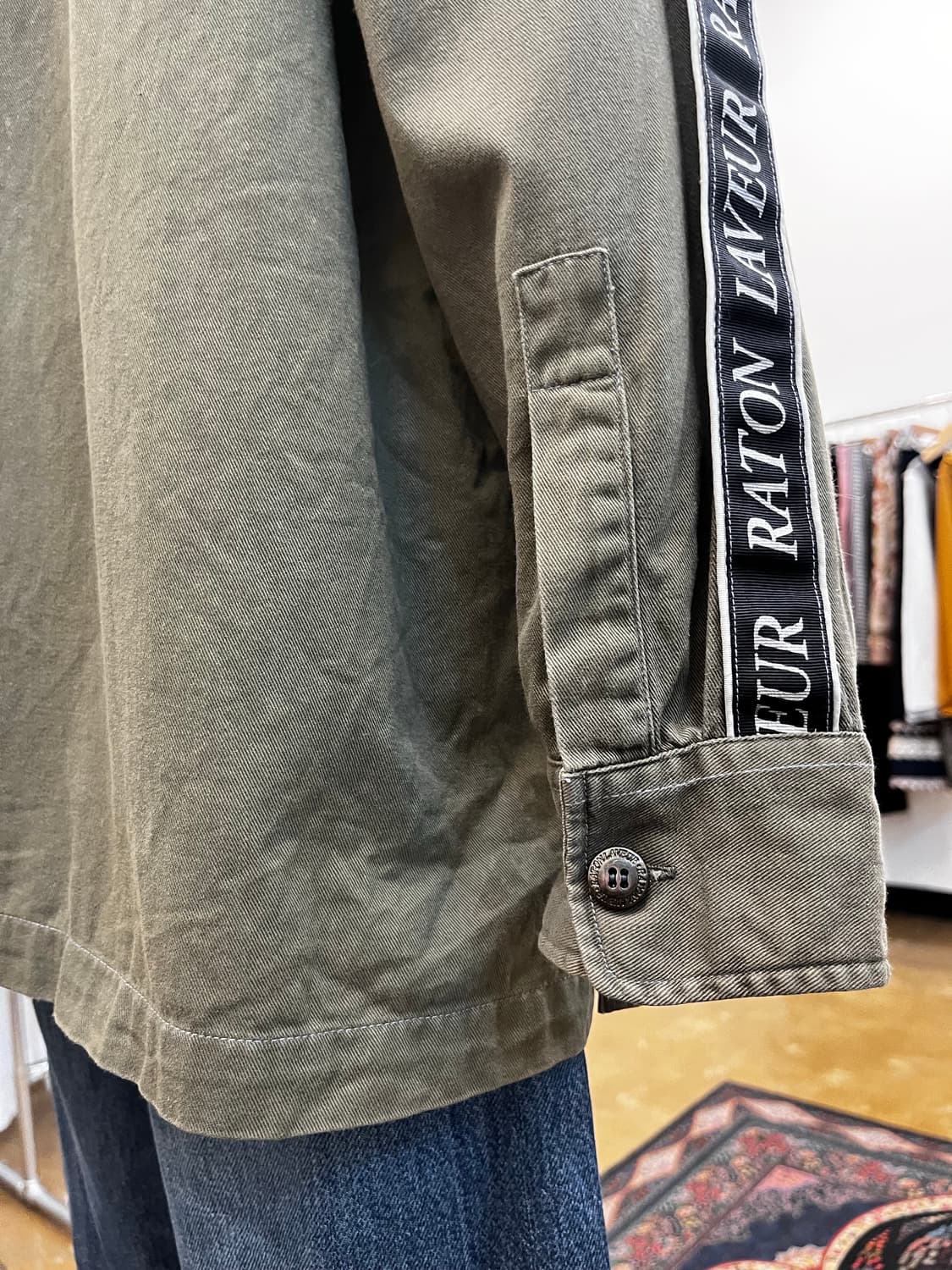 Raton Laveur 밀리터리 셔츠 자켓 상품이미지6