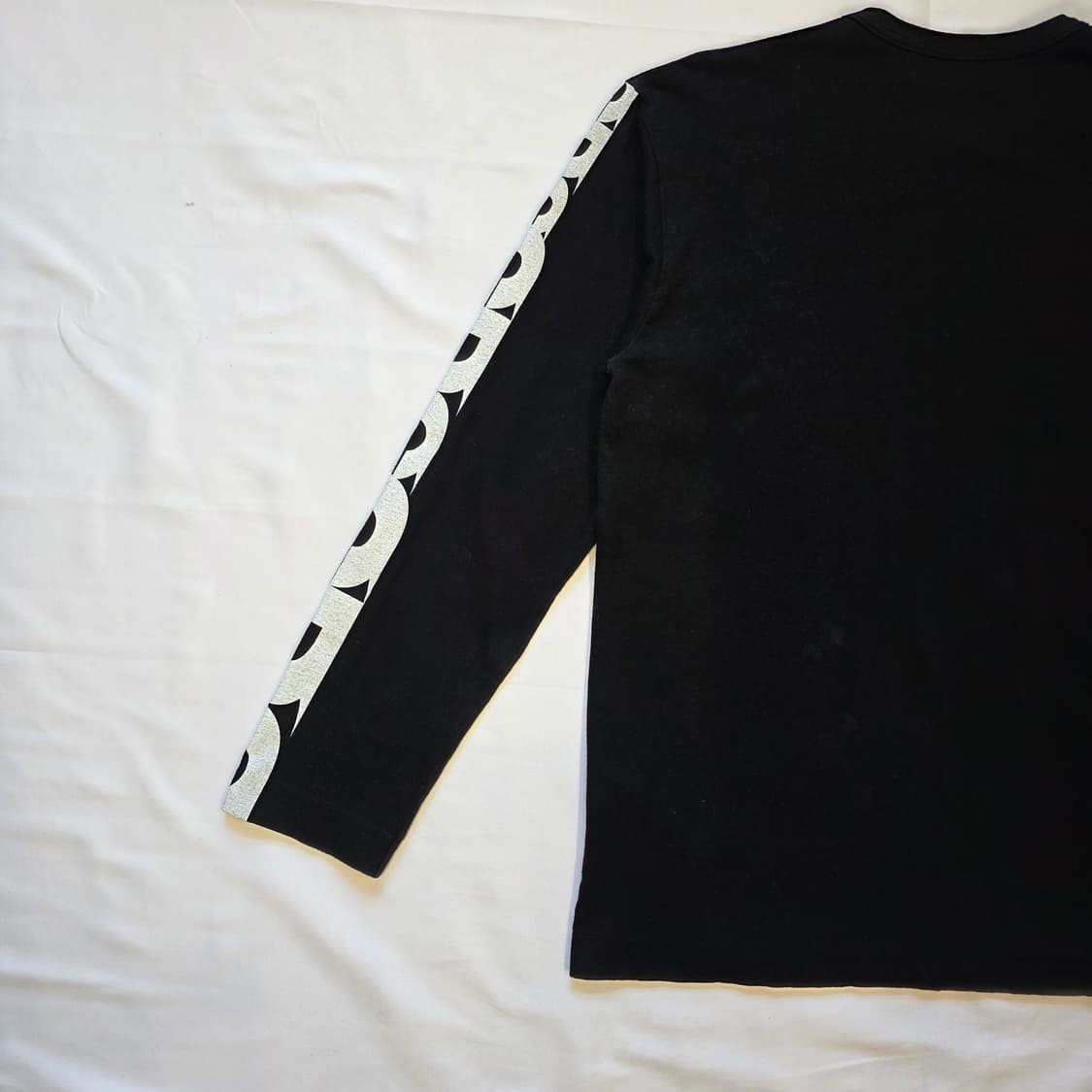 [L]꼼데가르송 CDG 블랙 암로고 롱슬리브 상품이미지7