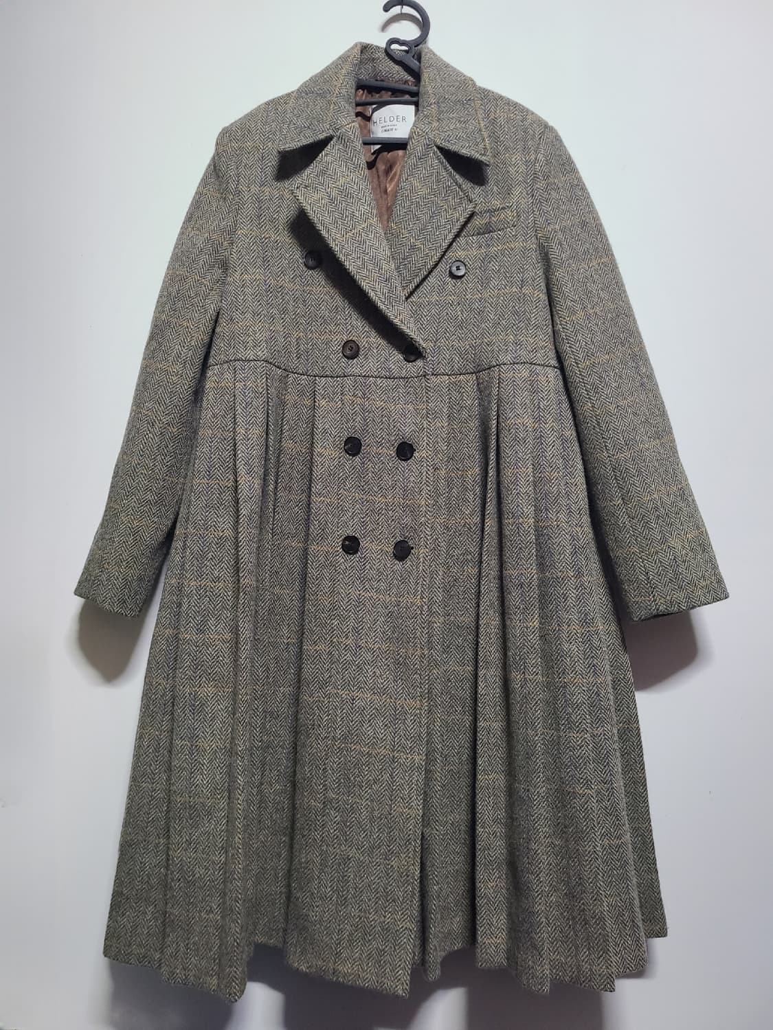 헬더 HELDER 메리노(울80)주름코트 상품이미지5