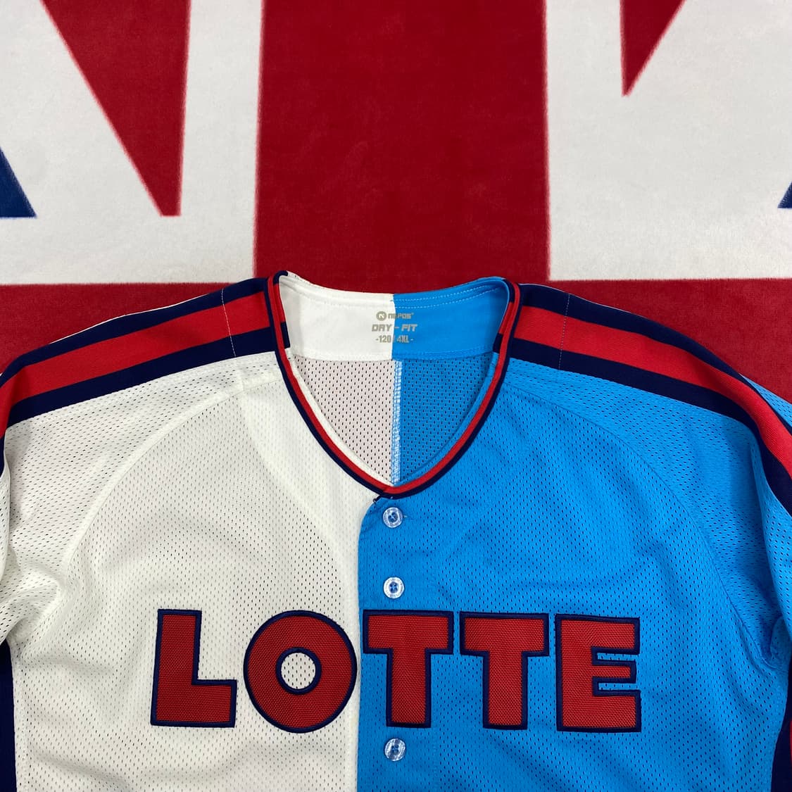 롯데자이언츠 올드 반반유니폼 4XL 상품이미지2