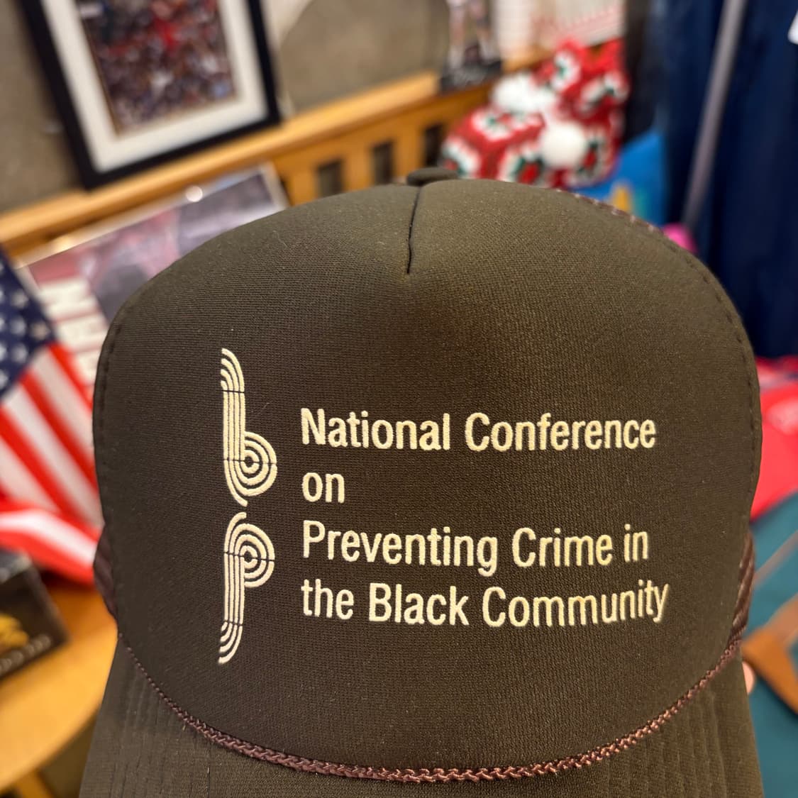 90s USA 빈티지 트러커 매쉬 볼캡 모자  상품이미지4