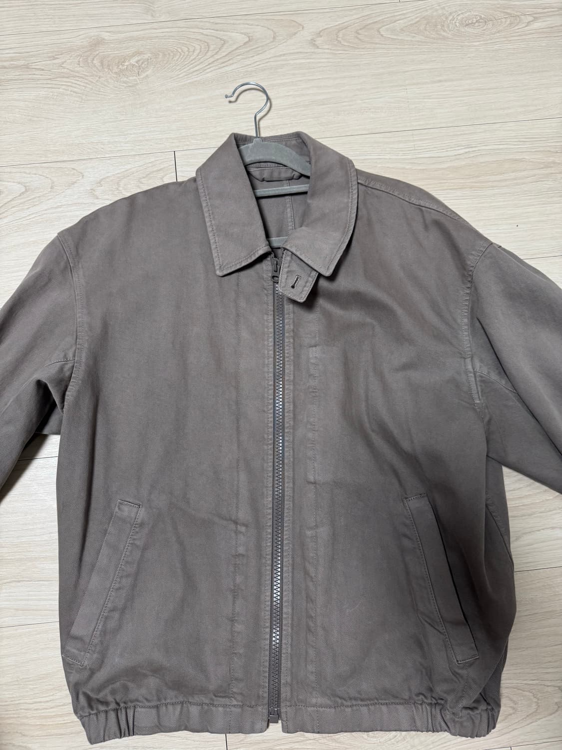 24ss 유니클로u 블루종 셋업 브라운 상품이미지3