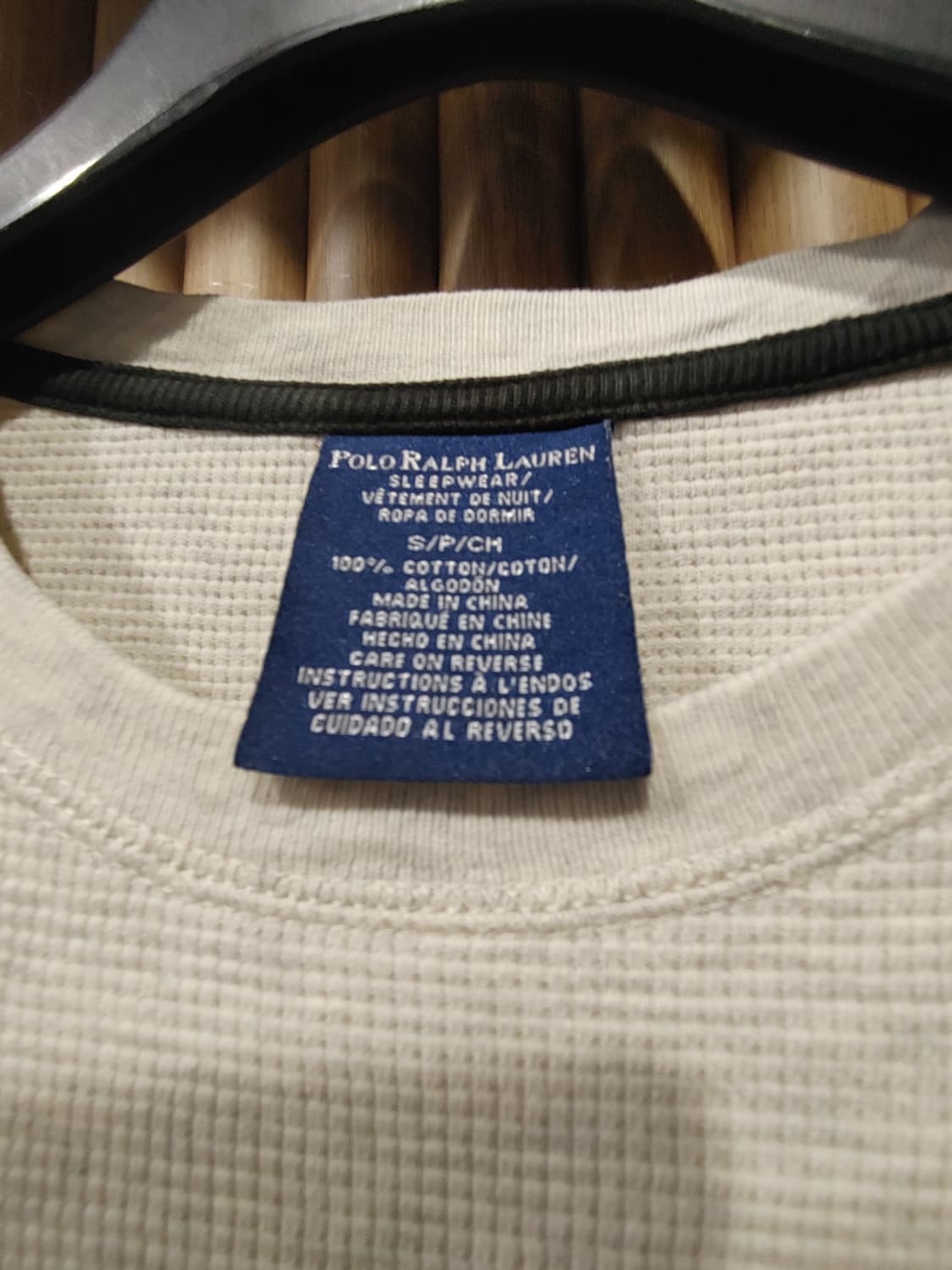 무배) 폴로 랄프로렌 로고 와플티 - S 상품이미지3