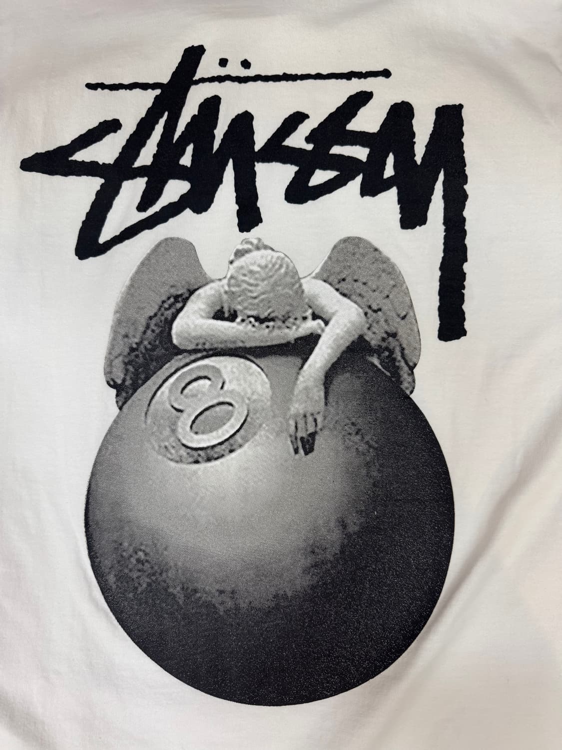 스투시 엔젤 에잇볼 그래픽 반팔 티셔츠 상품이미지7