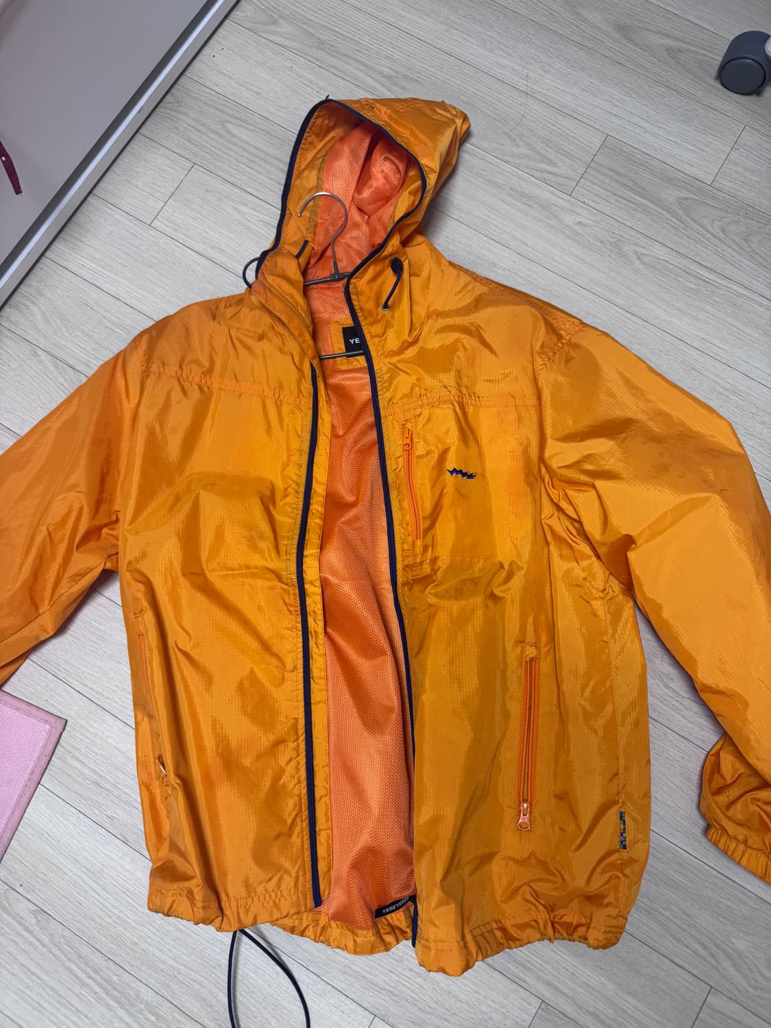 예스아이씨 오렌지 바람막이 M 상품이미지1