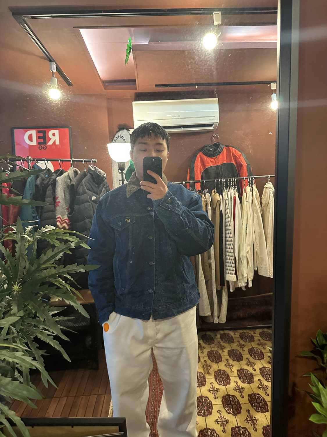 90’s WOOL feed BP denim jacket 상품이미지2