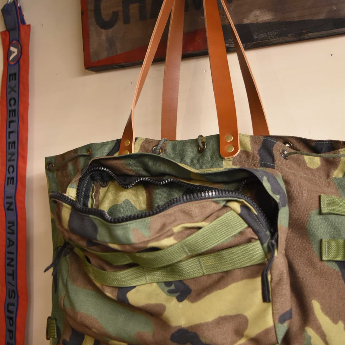 Woodland Upcycling Shoulder Bag 상품이미지5