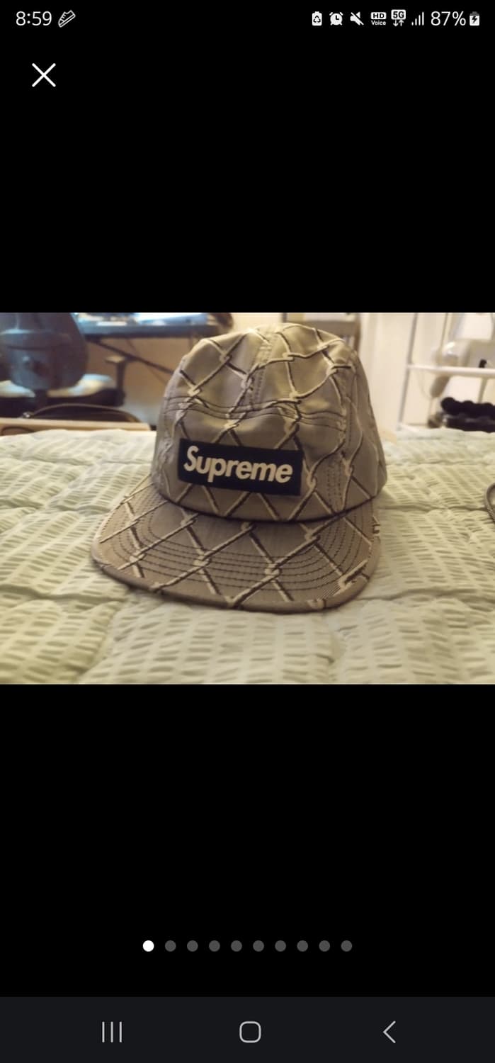 슈프림 캠프캡 체인 새상품 패턴 모자 supreme 상품이미지1