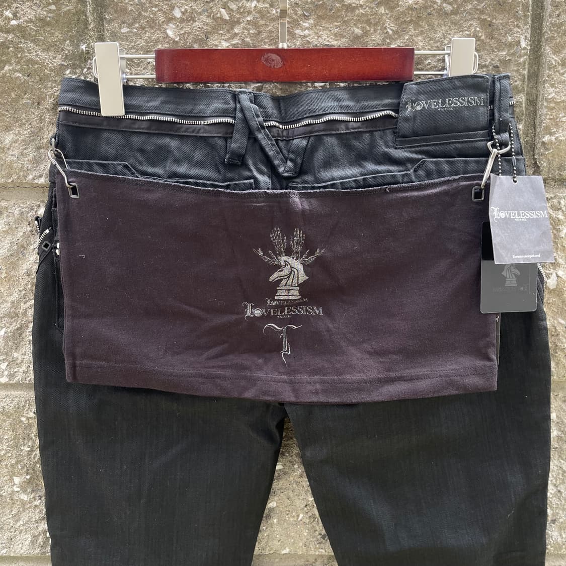 [30~31] LOVELESSISM 왁스 데님 상품이미지3