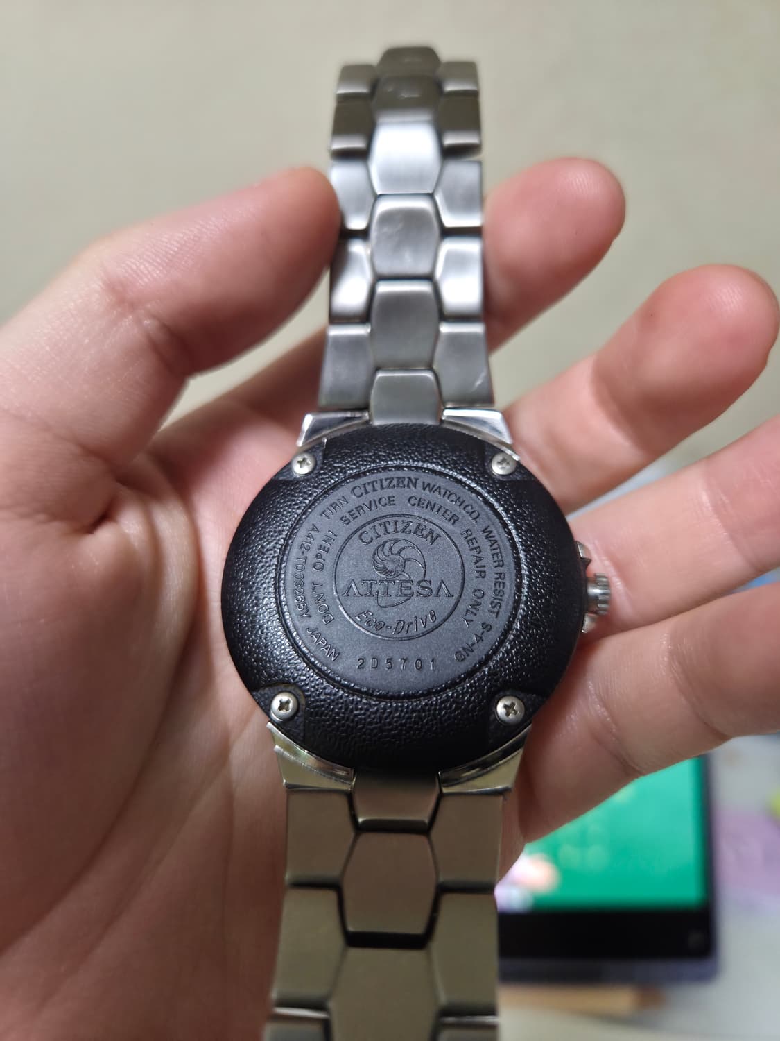 시티즌 ATTESA-a412 에코드라이브 시계 상품이미지6