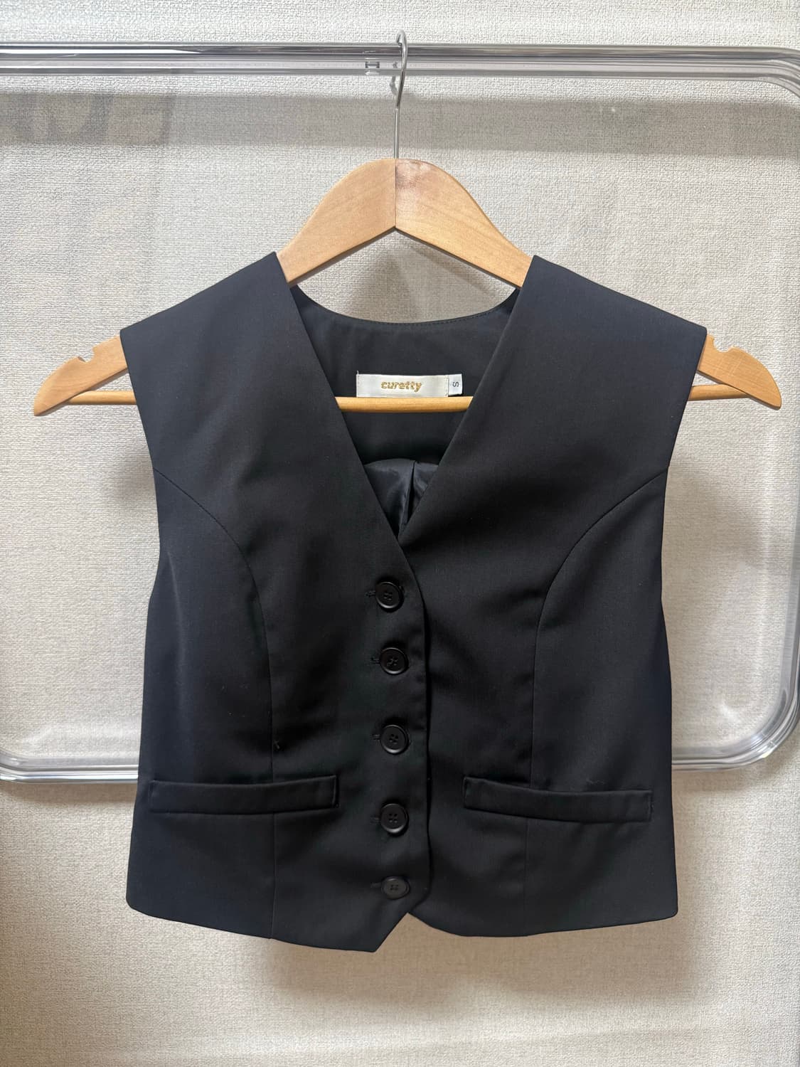 Curetty vest 큐리티 조끼 (제니 착용) 상품이미지2