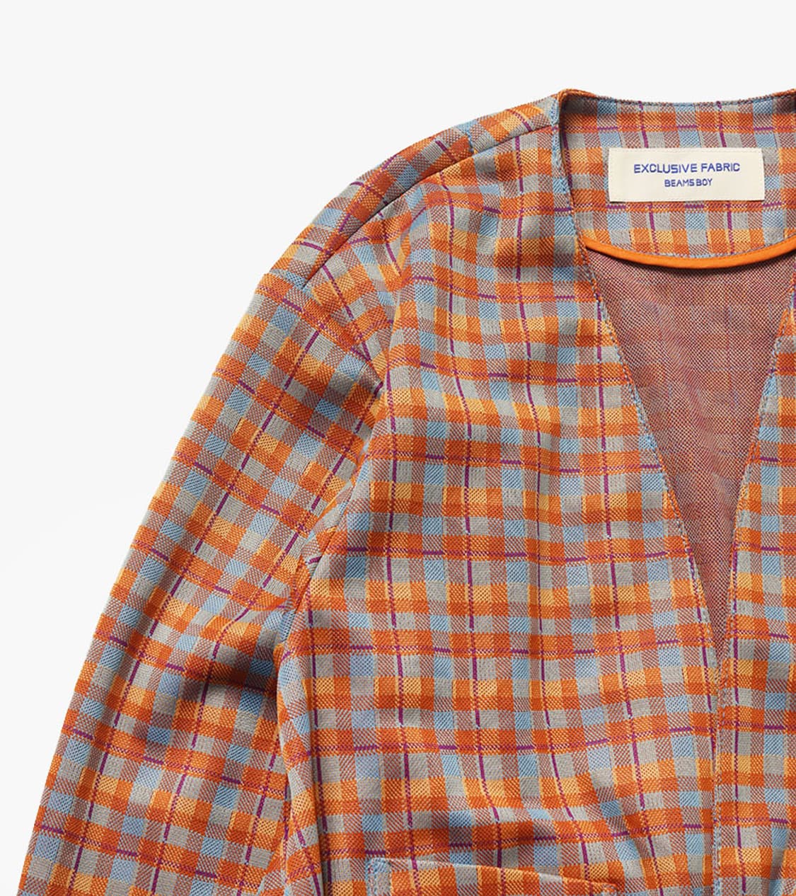 BEAMS BOY - JACQUARD SHORT JACKET 상품이미지4