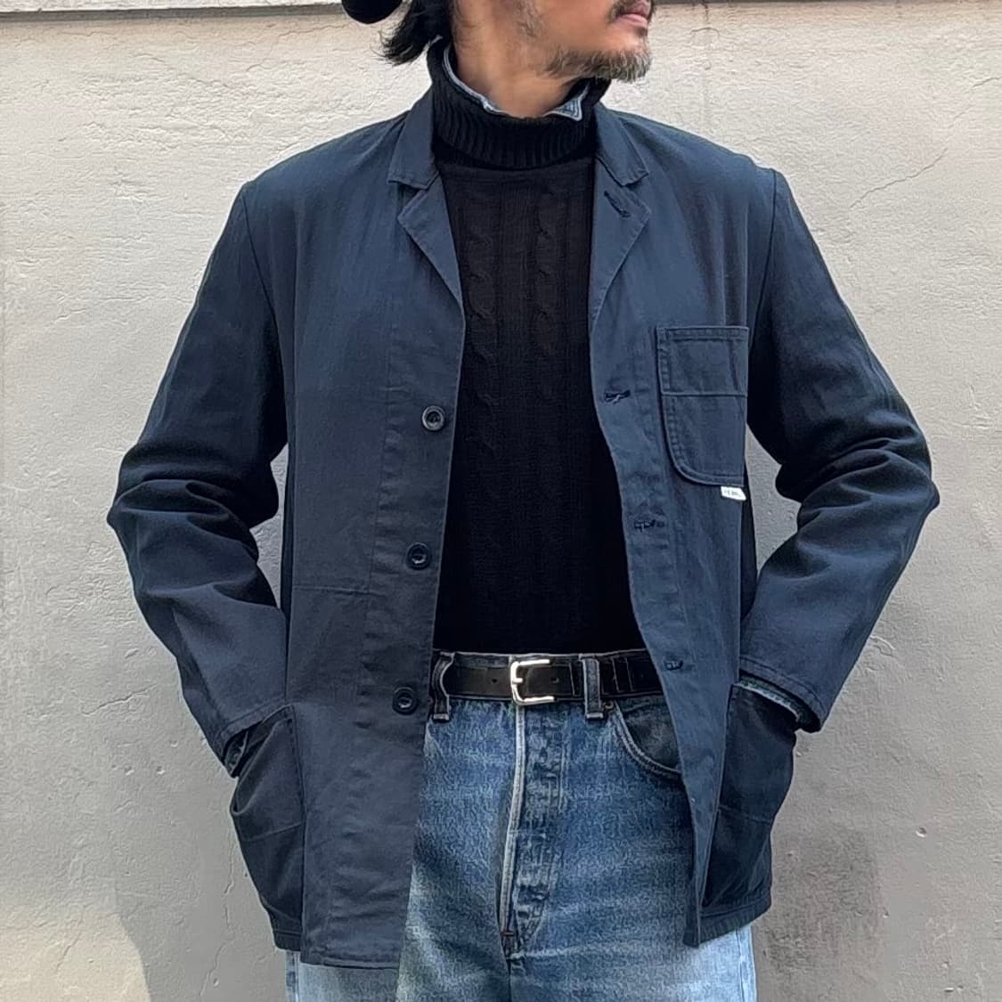 일봄 켐펠 프렌치 워크 자켓 상품이미지7