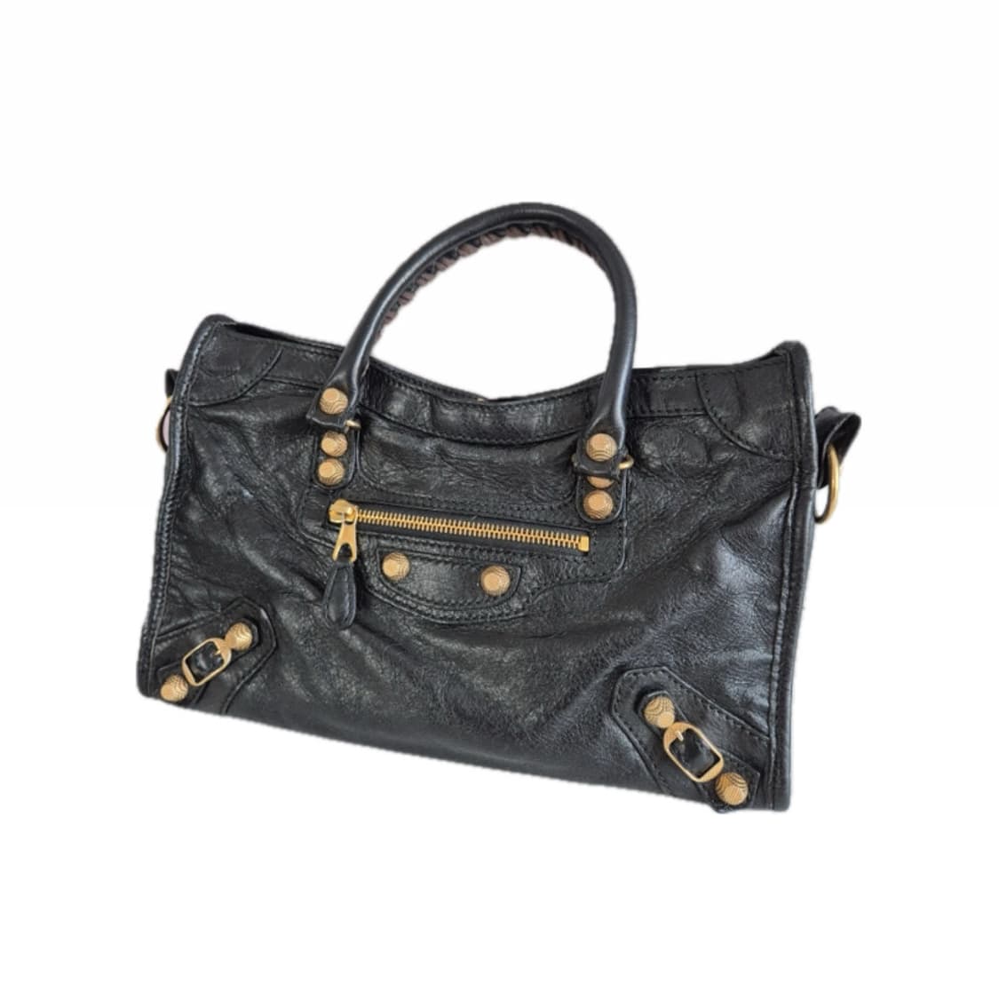 발렌시아가 모터백 시티백 미니 블랙 상품이미지1