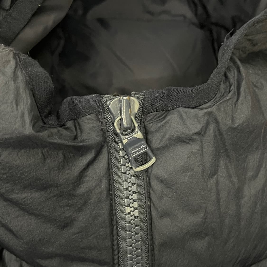 [정품/M] 아르마니 익스체인지 블랙 후드 패딩 점퍼 b10 상품이미지6