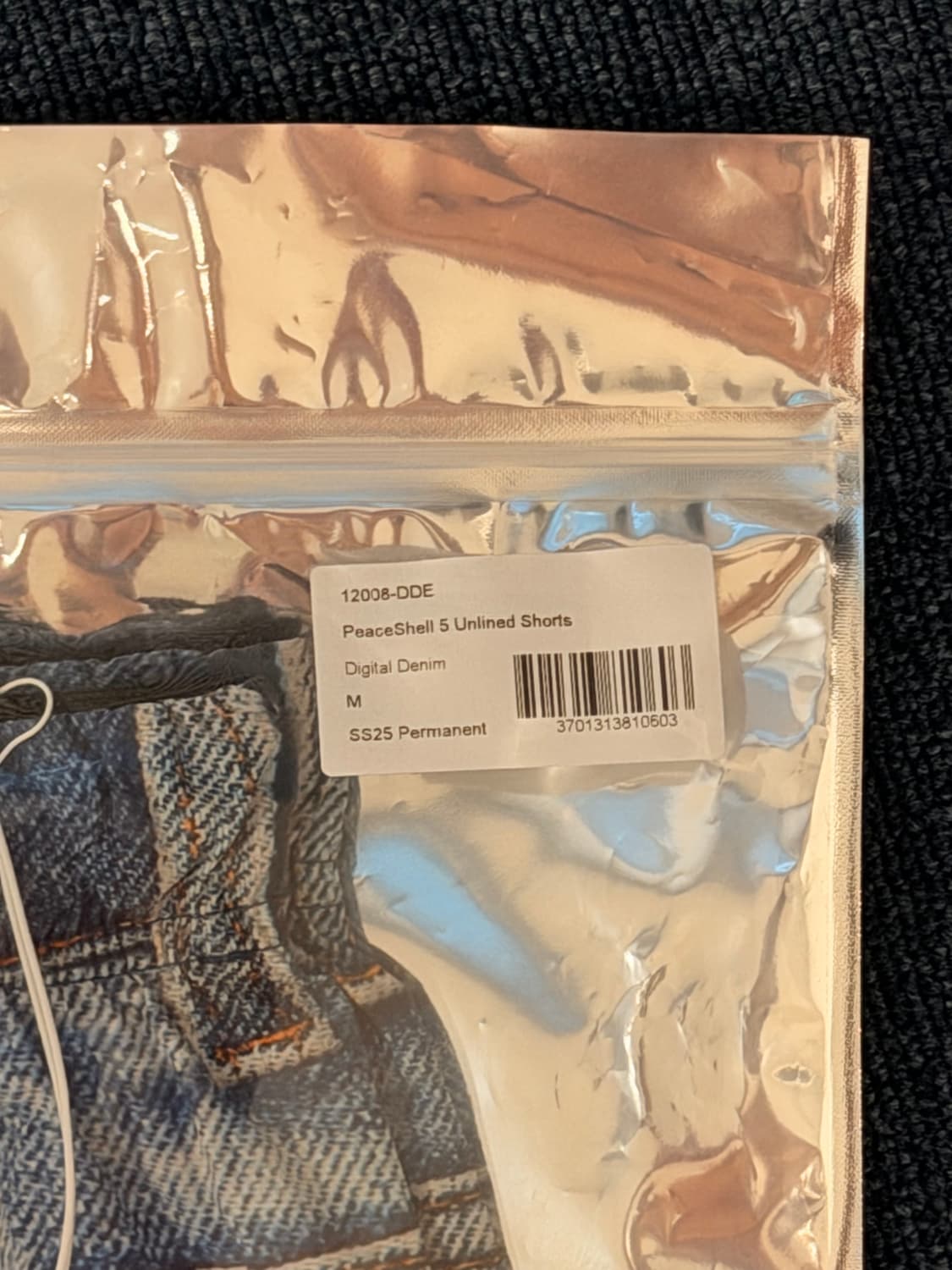 새티스파이 피스쉘 데님 숏츠 M 상품이미지3