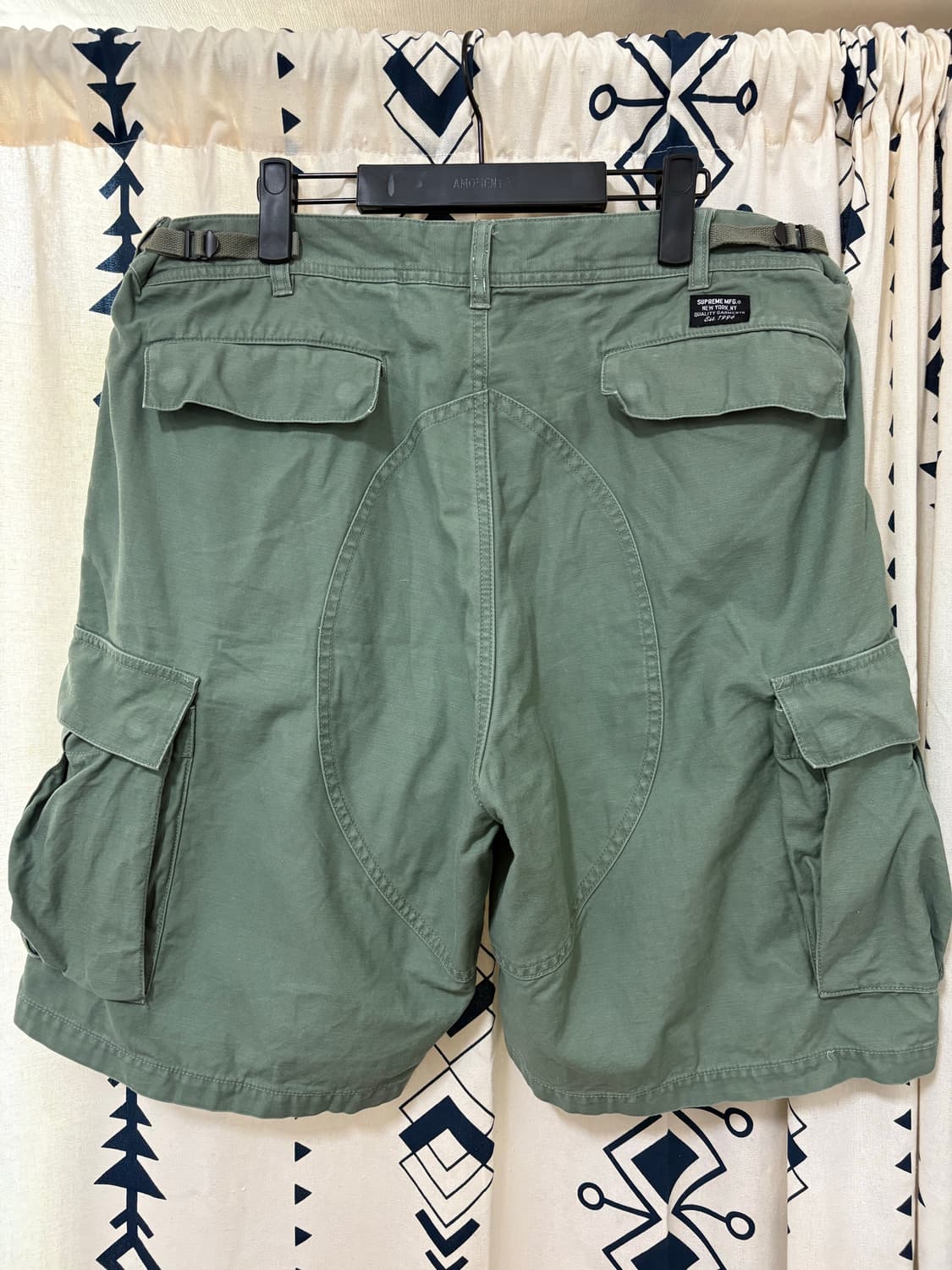 슈프림 카고 쇼츠 올리브 상품이미지4