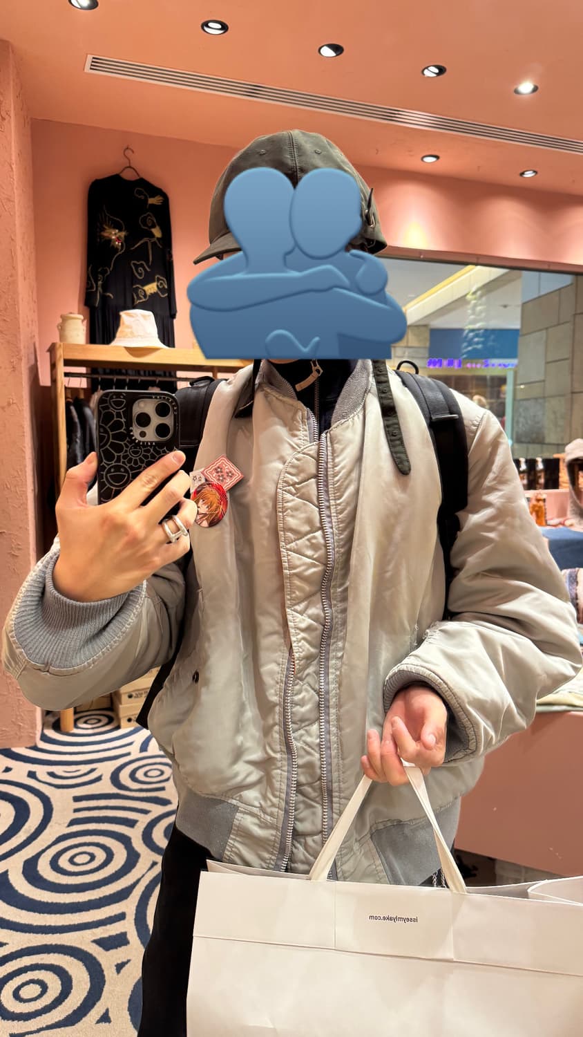 알파인더스트리 90s MA-1 마원 건메탈 베트멍 핏 상품이미지4