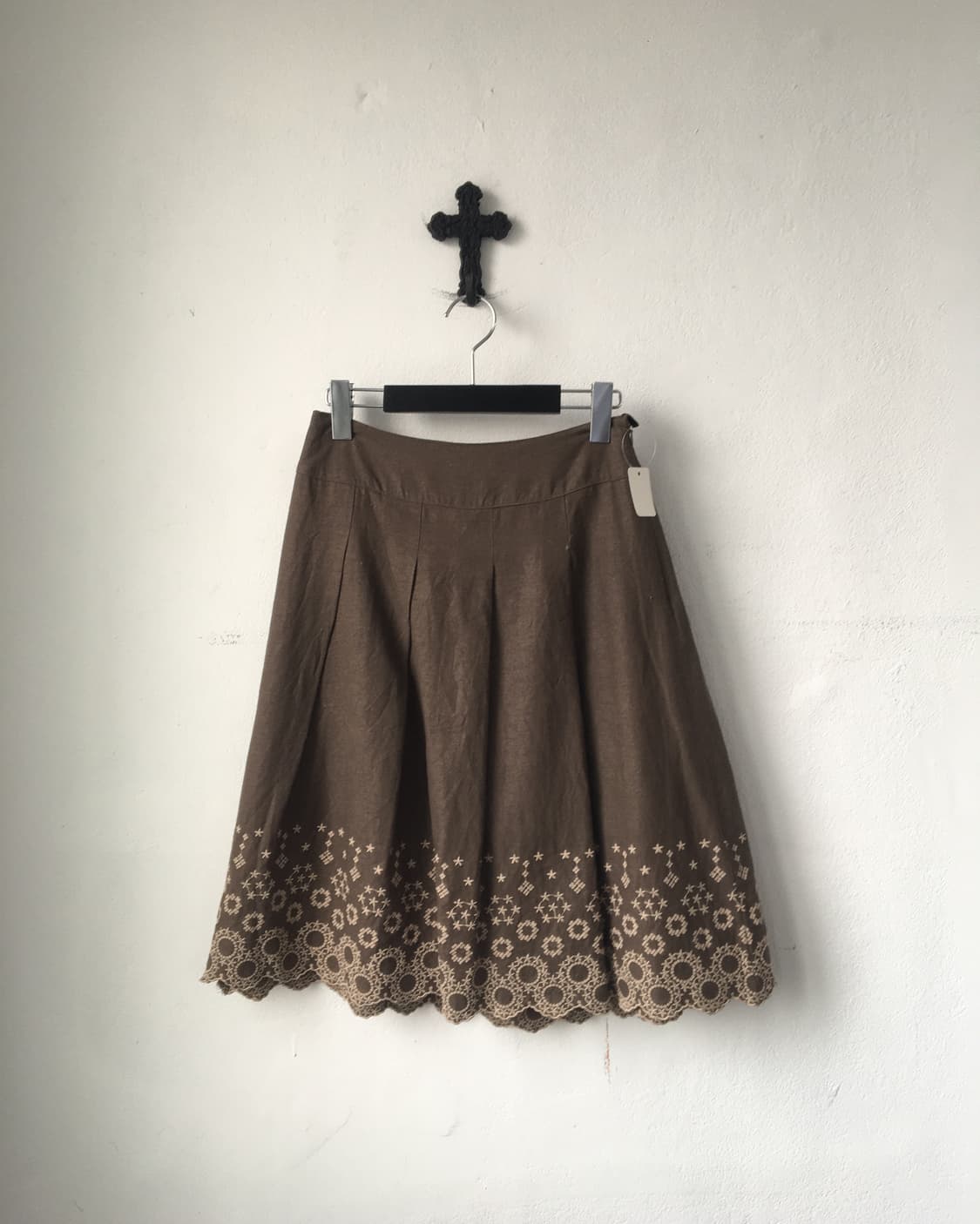 Embroidery point skirt 상품이미지1