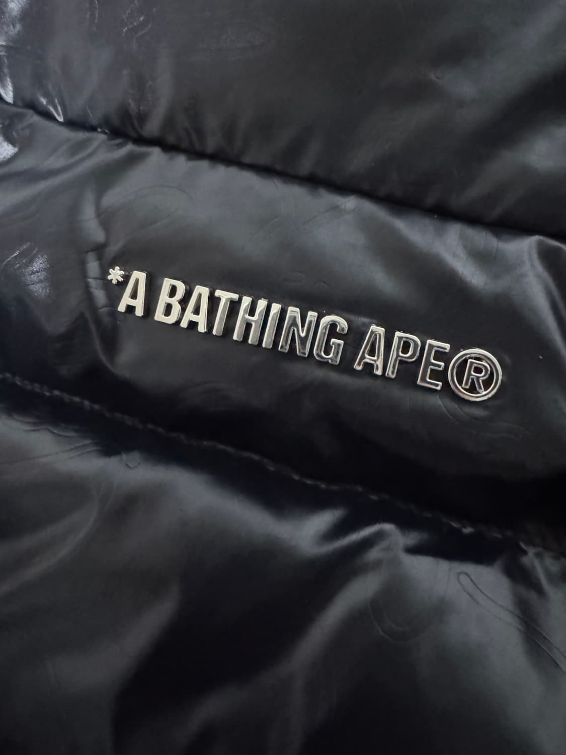 [M] 베이프 라인 카모 디보스 경량패딩 상품이미지10