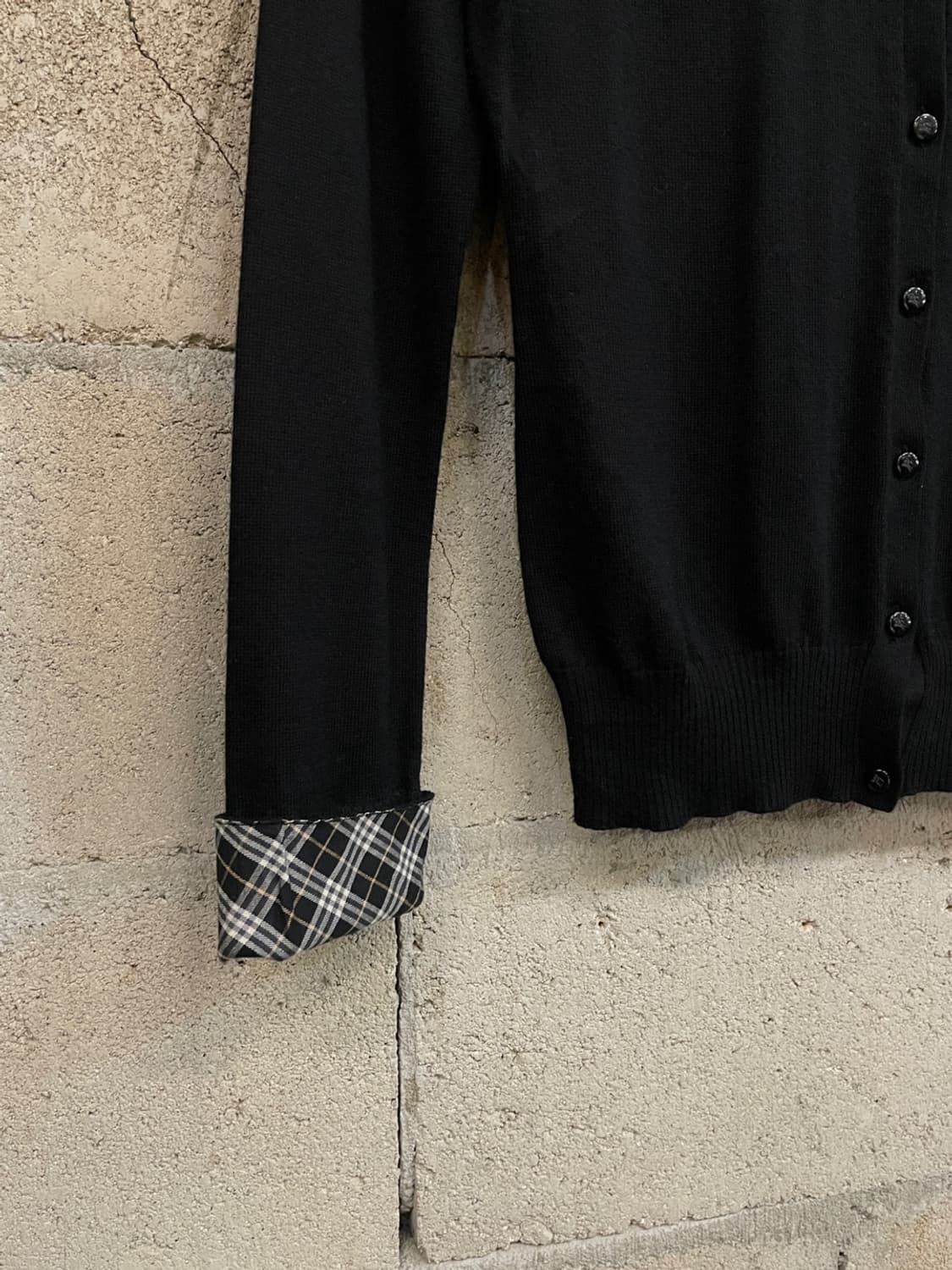 버버리 크레스트 로고 울 가디건  상품이미지6