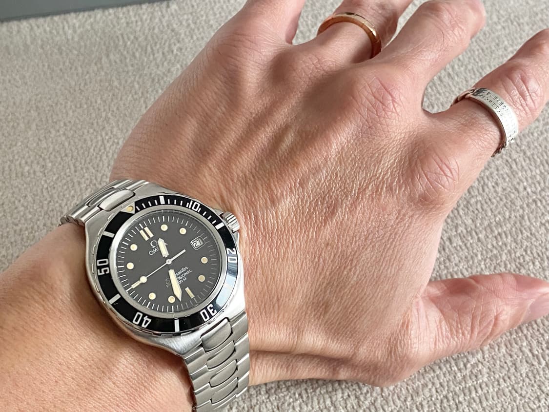 오메가 씨마스터 프로페셔널 200M 쿼츠 스틸 36MM 미듐 상품이미지3