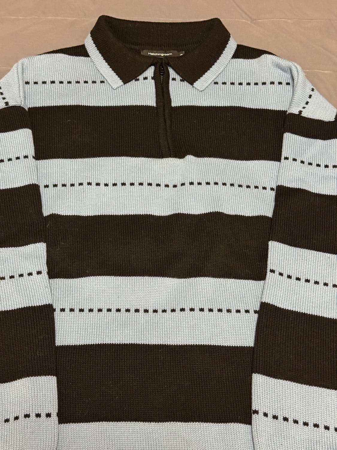 해칭룸 럭비 스트라이프 니트 상품이미지8