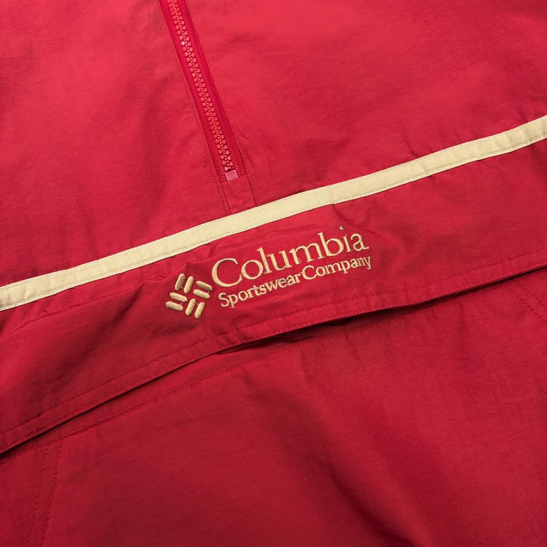 컬럼비아 90s 아노락 풀오버 후드 올드스쿨 바람막이 자켓 상품이미지4