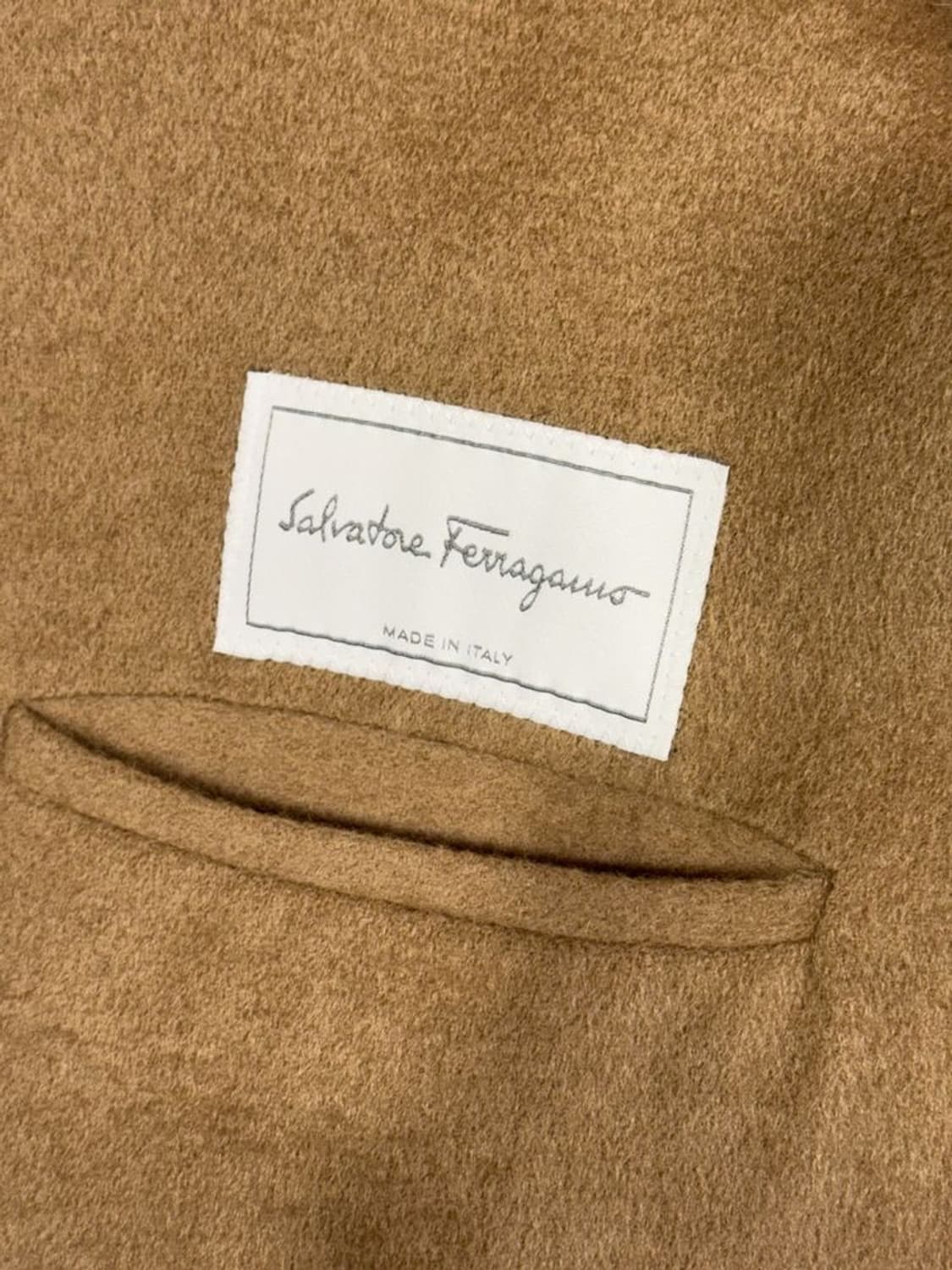 페레가모 카멜 자켓 상품이미지8