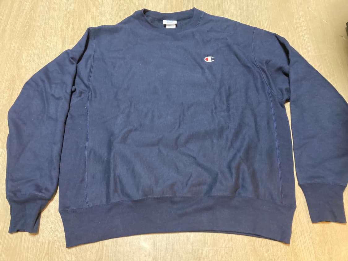 [XL] 챔피온 리버스위브 스웻 셔츠 맨투맨 / 네이비 상품이미지1