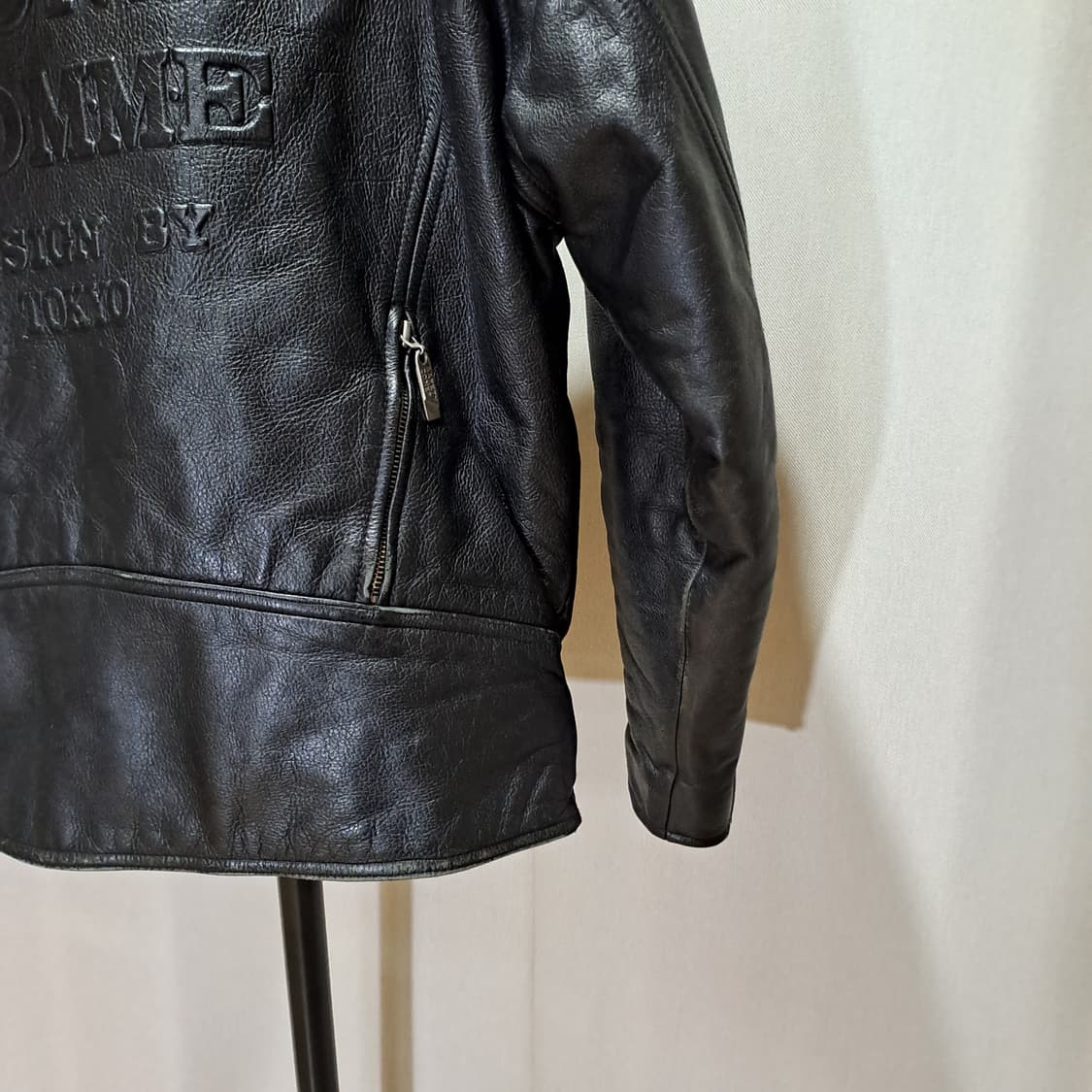 (택포) 90's 안전지대 파이어맨 가죽자켓 XL 상품이미지6