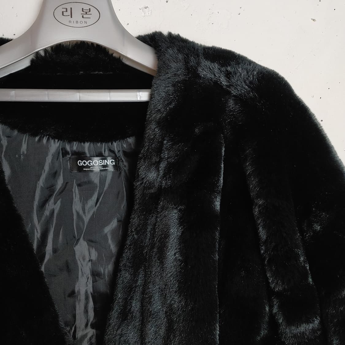 GOGOSING 고고싱 오버핏 퍼 자켓 F 상품이미지3