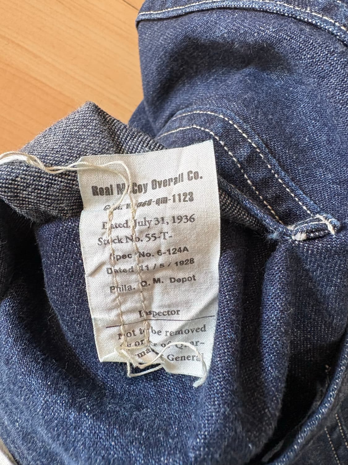 리얼 맥코이 데님 상품이미지4