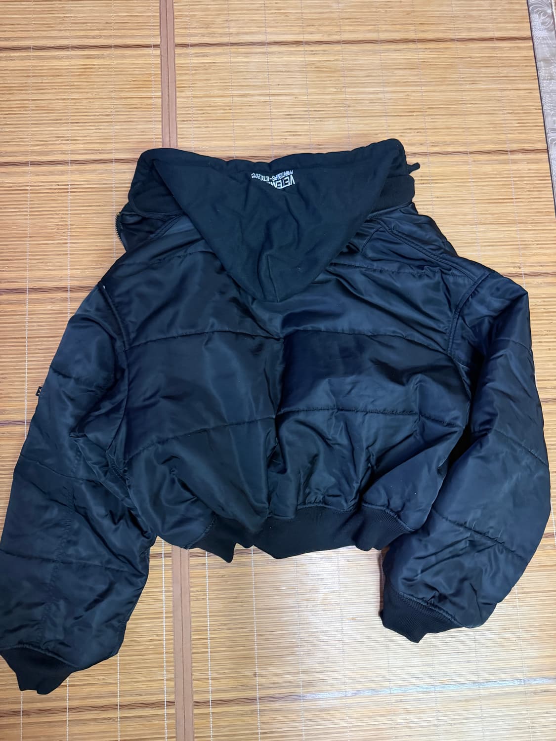 VETEMENTS 베트멍 성조기 리버시블 양면 점퍼 자켓 100L 상품이미지10