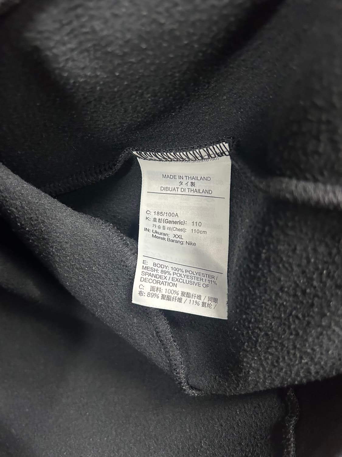 나이키 골프 클럽 블랙 후드티 xxl 상품이미지5