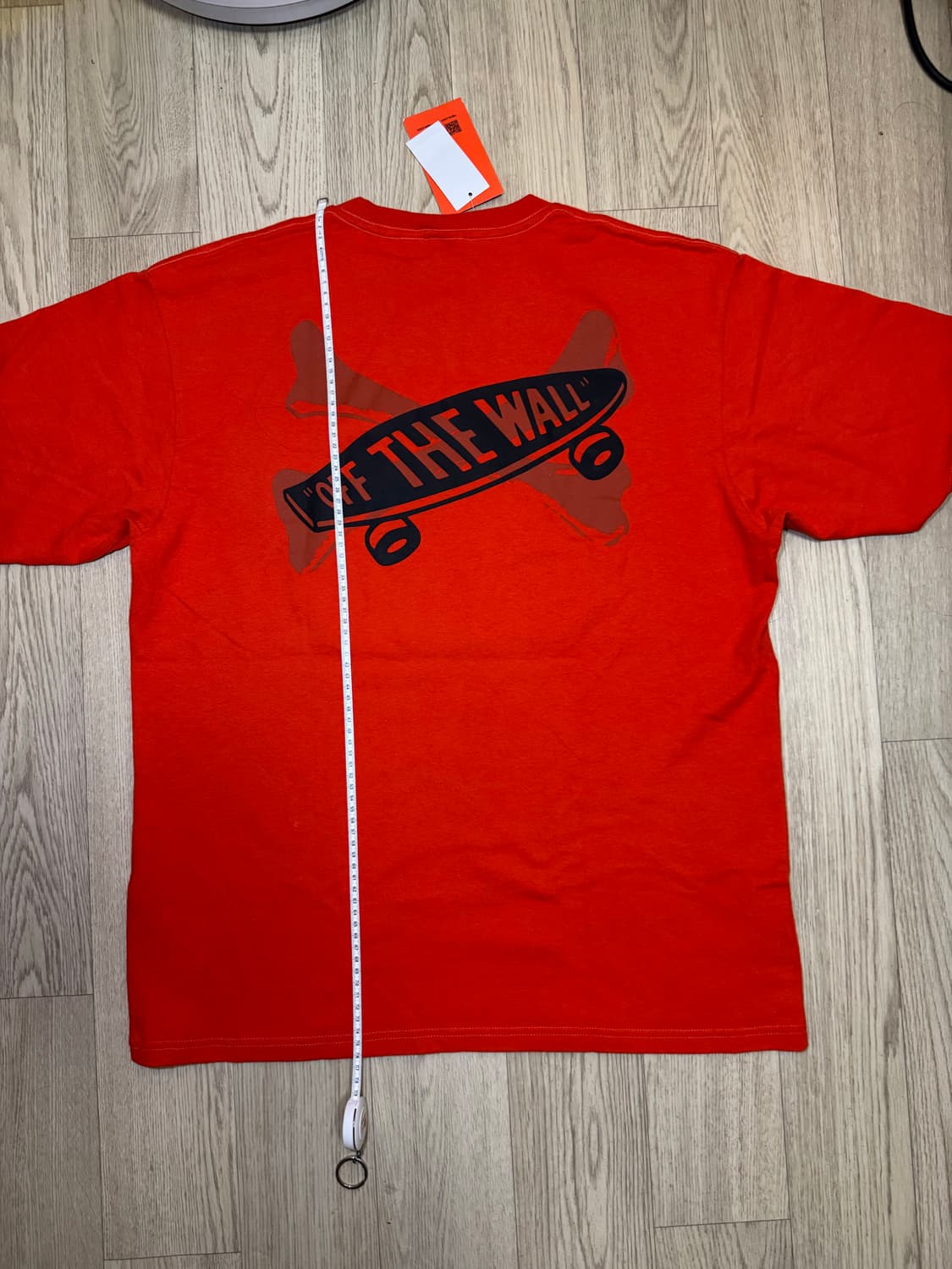 Wtaps 더블탭스 반스 보더 포켓 티셔츠 오렌지 상품이미지6