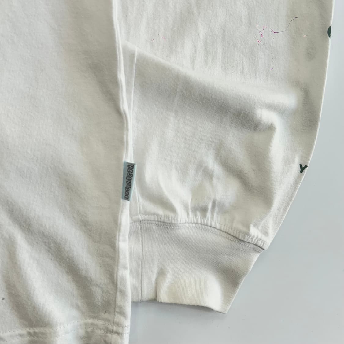 Yes eye see 예스아이씨 C-logo 화이트 롱슬리브 상품이미지5